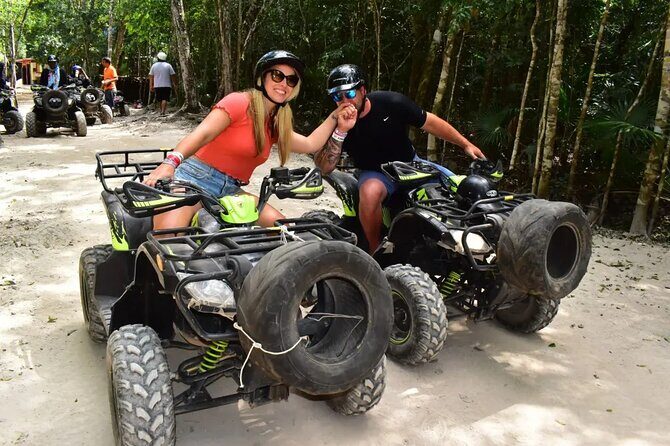 ATV Tour, Zip Lines, Horseback Riding, Cenote and Tequila Tasting - A Shared 4-Hour Jungle Adventure (That Really Means 4 Hours In Motion)