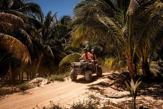 ATV with Speedboat, Waverunner, or Parasailing - Maroma Combo: ATV Jungle Trails and a Water Ride in About 2 Hours