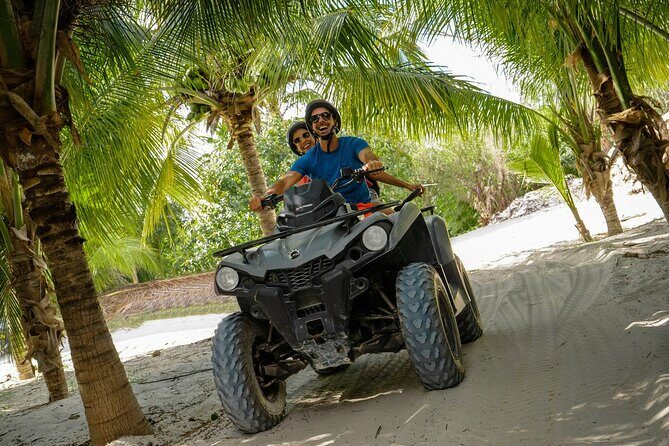 ATV with Speedboat, Waverunner, or Parasailing - ATV Time at Maroma: Jungle Tracks, Practice, and Sand-Dune Fun