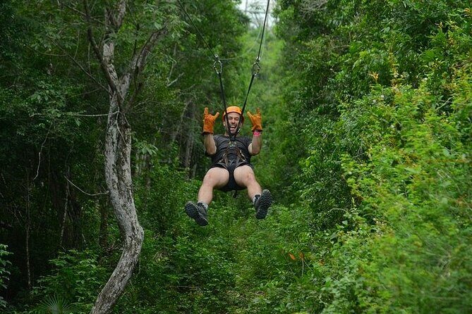 ATV & Zip Lines Single From Playa del Carmen - Can-Am ATV Through the Mayan Jungle (19km on a 400cc)
