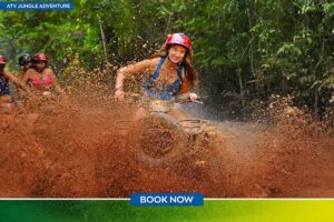 ATV, Ziplining & Cenote Tour, Transportation & Tequila Tasting - Extreme Adventure Eco Park: ATV ride and jungle canopy ziplines
