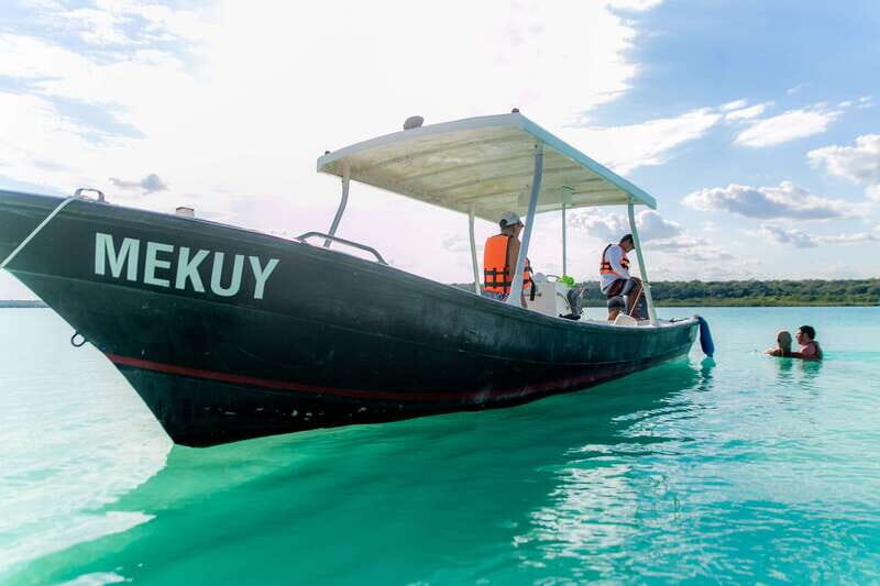 Bacalar: 3 Hour Boat Trip with Swimming & Drinks - Cenote Esmeralda and Cocalitos: what you really get from the pass-by