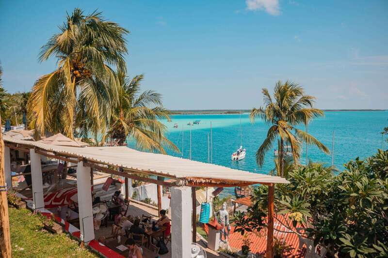 Bacalar: 3-hr Pontoon Boat Tour with Beach Club + Kayaks - 3 hours on Bacalar Lagoon: a smart length for real-life plans