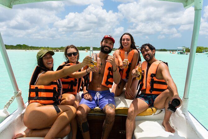 Bacalar Boat Tour and Visit to Cenotes - Guides, Safety Gear, and the Calm Pace at Sea