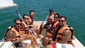 Bacalar: Group Sailing Trip with Swimming and Drinks - Meeting at Casa China Bacalar and the Quick Safety Briefing
