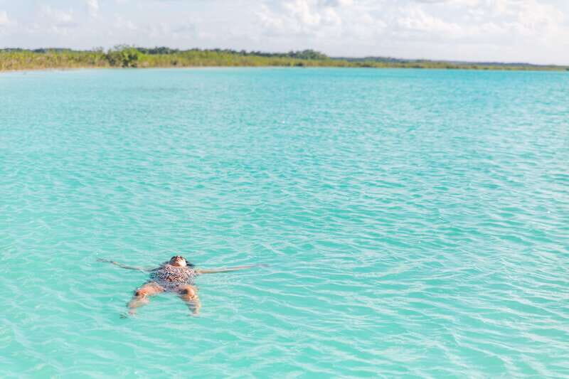 Bacalar: Group Sailing Trip with Swimming and Drinks - The Kayak Hour at Cenote Esmeralda: Up Close, Without the Rush