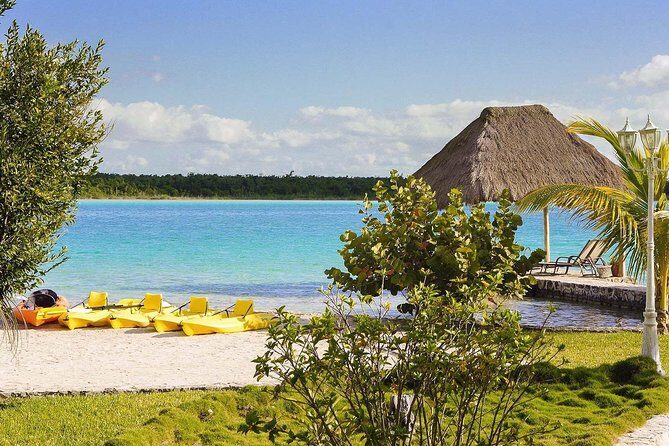 Bacalar Lagoon & Chacchoben Mayan Ruins from Costa Maya - Lunch by the Water: Tacos, Fajitas, Aguas Frescas, and That Big Value Win