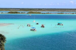 Bacalar: Lagoon, Pirate Canal, Stromatolite Day Trip w/Lunch - From Riviera Maya Pickup to Speedboat Time: Know the Rhythm
