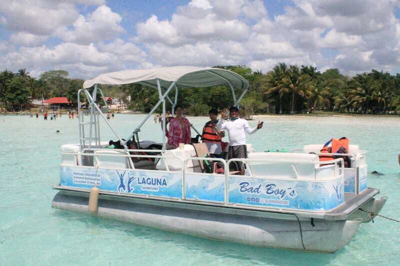 Bacalar: Lake of Seven Colors Pontoon Tour with Fruit - English-Spanish Guides: Why the Storytelling Part Comes Through