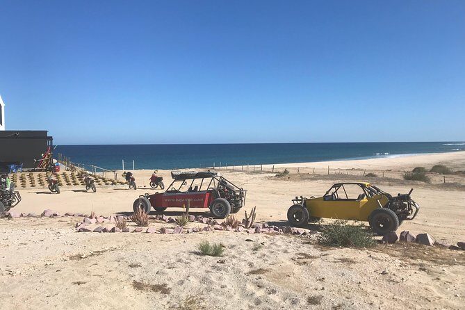 Baja Off-Road Adventure on Off-Road Motorcycle or Buggy - Stop 1: Cabo Pulmo Marine Preserve and the Snorkeling Gear Catch