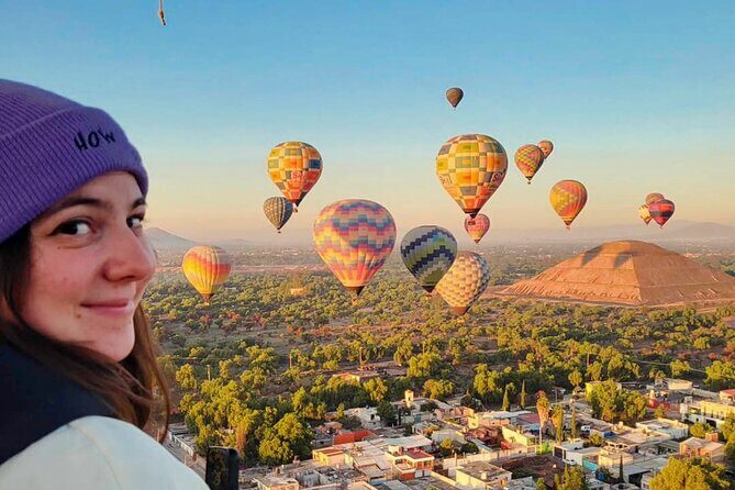 Balloon Flight + Cave Breakfast + Pick Up from CDMX or We Fly - Hot Air Balloon Over Teotihuacán Valley: The Big Idea