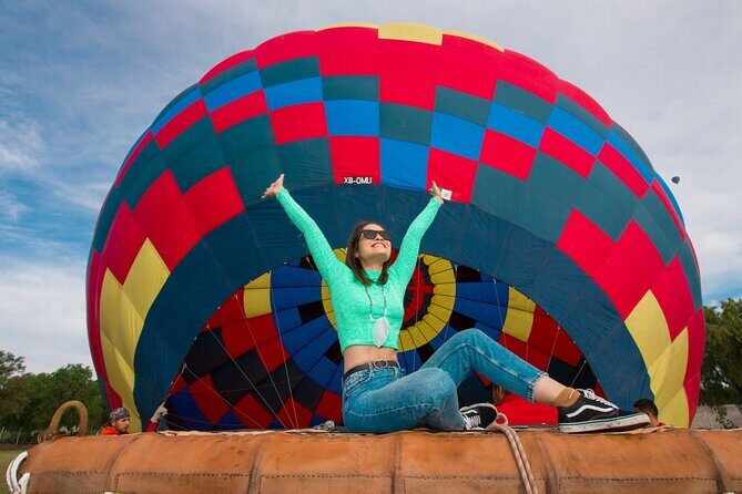 Balloon flight + CDMX pickup + Buffet Breakfast - Teotihuacan Stop: Optional Pyramid Entry and Free Time