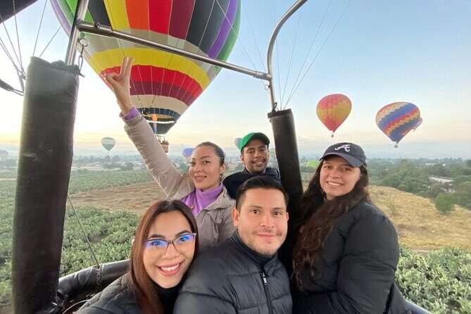 Balloon flight in Teotihuacán from Mexico City - Transportation from Mexico City: early pickup, Angel of Independence drop-off