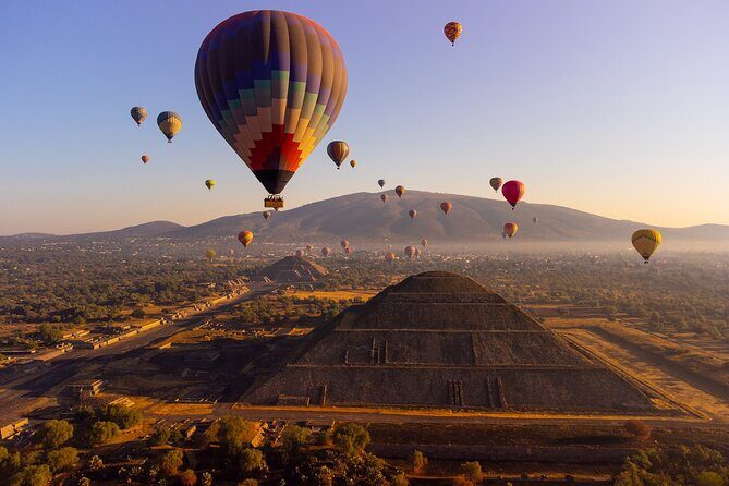 Balloon flight + pick up in CDMX + Breakfast in Cave + Teotihuacan - Key things to know before you go