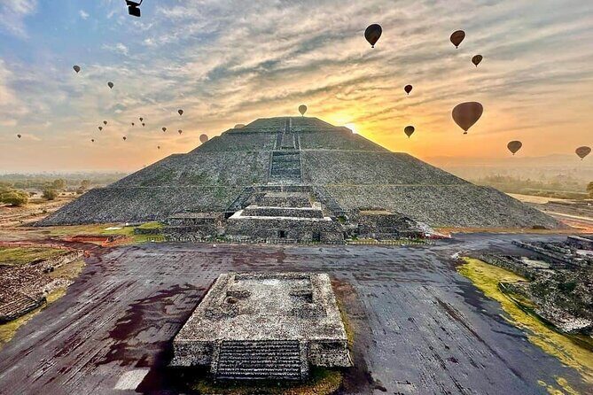 Balloon flight Teotihuacan, Breakfast in a cave Pick up in CDMX - Key Points to Know Before You Go