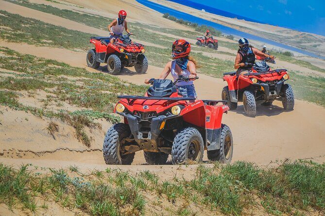Beach, ATV, and Camel Ride Combo Tour - ATV beach dune riding: the thrill part (and the comfort part)