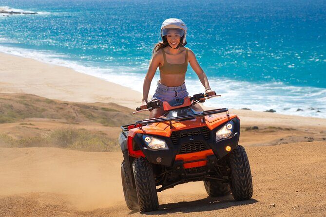 Beach ATV, Free Camel Ride, and Sky Bike Combo - Sky Bikes Above the Beach: A Different Angle on Cabo
