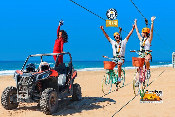 Beach UTV and Sky Bike Combo in Cabo - Key highlights at a glance