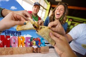 Beachside Tacos & Town Tour with Tequila Tasting From Cancun - The taco tasting route: what you’ll eat and why it’s worth it