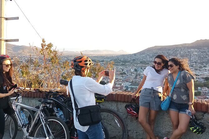 Bicycle Tour through Oaxaca learning about its Urban Art and History - Cerro del Fortín viewpoint and the Benito Juárez connection