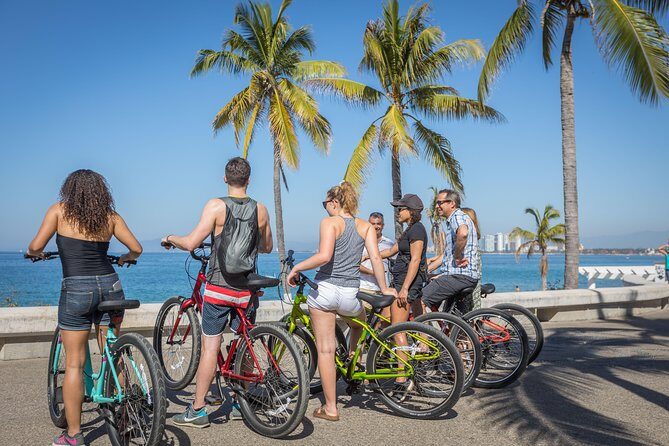 Bikes and Bites: Taco Bicycle Tour in Puerto Vallarta - Pedaling the Malecon: A Scenic Start That Sets the Mood