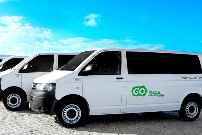Black Luxury Van WiFi arrivals aboard from Cancun Airport - Cancun-to-Hotel Transfer That Cuts the Airport Stress