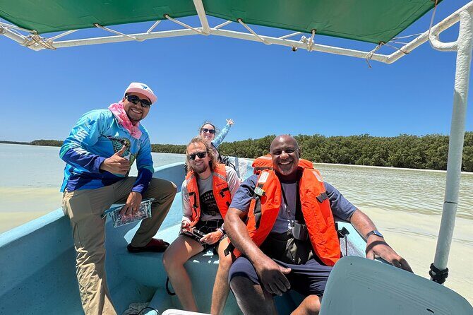 Boat tour through the mangroves of Celestún and Playa from Merida - Celestún Biosphere Reserve by boat: birds, sea-estuary, and the mangrove tunnel