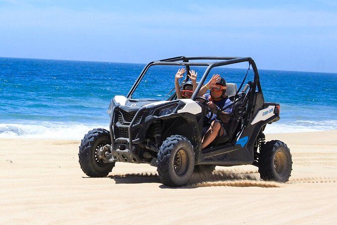 Cabo Adventure: Can-Am X3 Ride & Camel Beach Tour - Baja dunes meet camel beach time