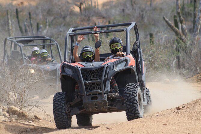 Cabo Adventure: Can-Am X3 Ride & Camel Beach Tour - Food, tequila tasting, and comfort extras that add value