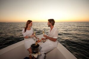 Cabo Arch Sunset Yacht Tour - Dinner & Drinks — Up to 18 Guests - Getting out on the water: timing, start times, and the dock reality