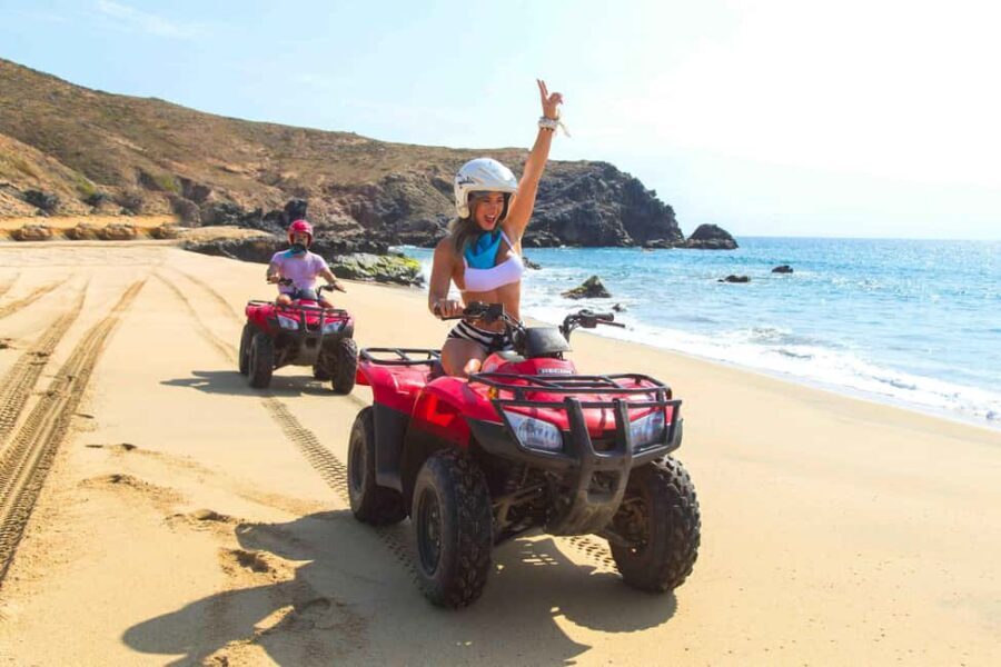 Cabo San Lucas: Beach & Desert ATV Tour with Tequila Tasting - Your Route by Terrain: Riverbeds, Mountain Trails, and White-Sand Shore