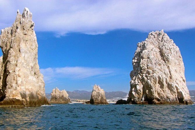 Cabo San Lucas city tour and amazing sea adventure to Lands End! - Nepture Finger to the Arch: how the stops connect for photos