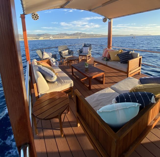 Cabo San Lucas: Private Catamaran Cruise - The 3.5-hour rhythm: bay views, Pacific Window, and Pelican Rock