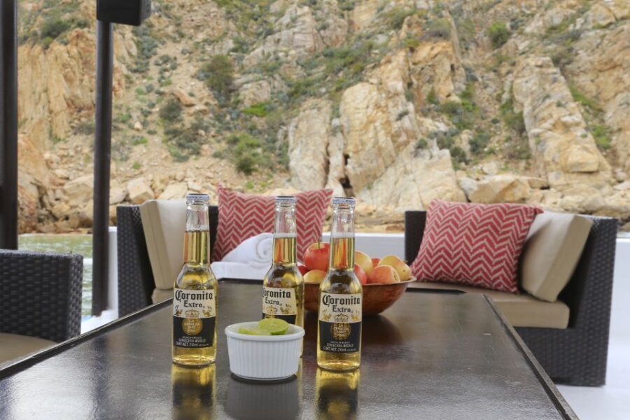 Cabo San Lucas: Private Catamaran Cruise - The semi-private beach anchor: the real mood-maker