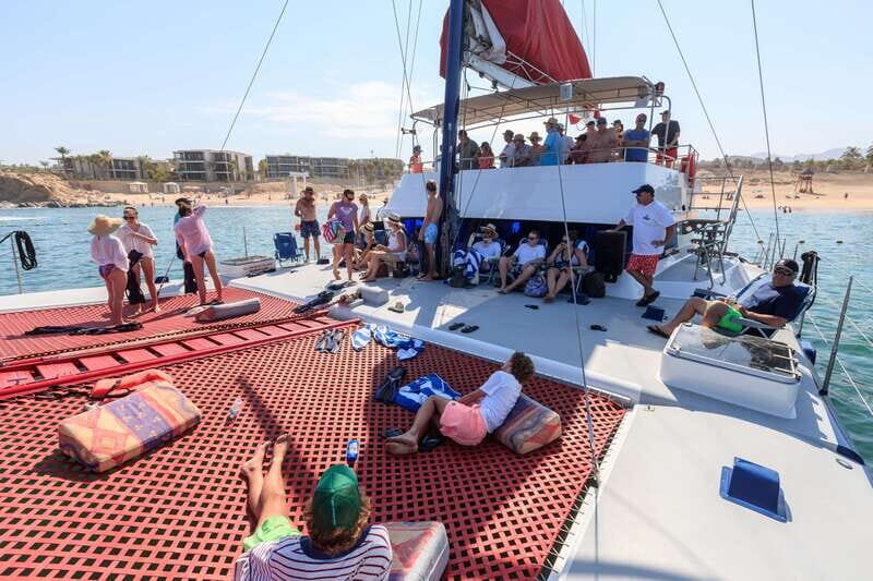 Cabo San Lucas: Snorkel, Lunch and Sail Experience - Lunch and open bar on board: tacos, fruit, and mixed drinks