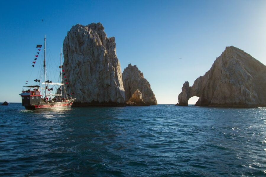 Cabo San Lucas: Sunset Pirate Ship Cruise with Dinner Show - The pirate dance show: what happens on deck