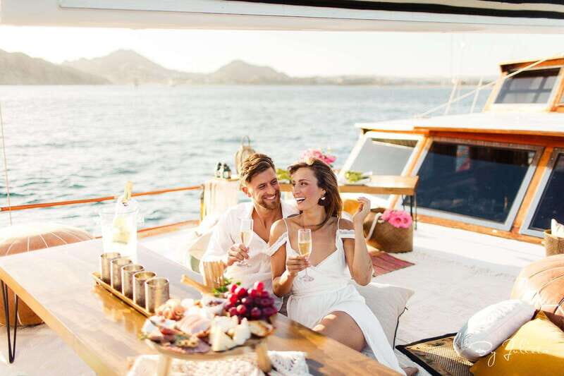 Cabo San Lucas: Sunset Yacht Cruise w/Chef Dinner & Open Bar - Open premium bar, live music, and the MC-led party energy