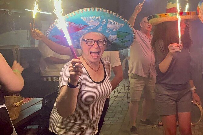 Cabo San Lucas Taco Fiesta: Cooking, Dancing and Mixology Class - Mercabo Gourmet Street Food at 6:00pm: timing and how to plan to arrive
