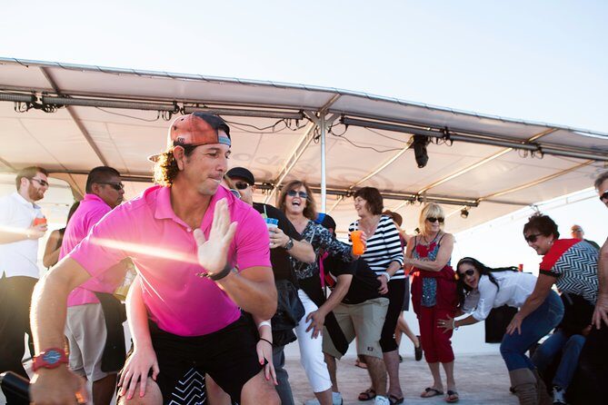 Cabo Sunset Dinner Cruise: Fajitas, Lands End and Party - Full Domestic Open Bar: When the Party Starts