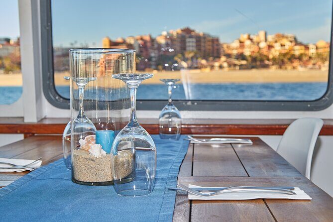 Cabo Sunset Dinner Cruise with Live Music & Open Bar on Cabo Wave - Live Music, DJ Energy, and the Conversation Test