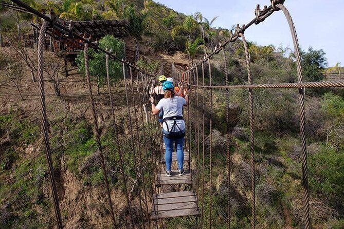 Canadas Zipline Canopy Tour + Bufadora w Private Port Pick up - Town Drives and Optional Drop-Offs for Your Own Plans