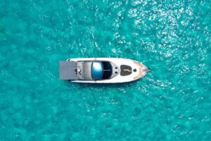 Cancun All Inclusive: Coast & Fun 9h on 50' Cranchi - Meet at La Isla and Settle Into a 50 Cranchi Yacht