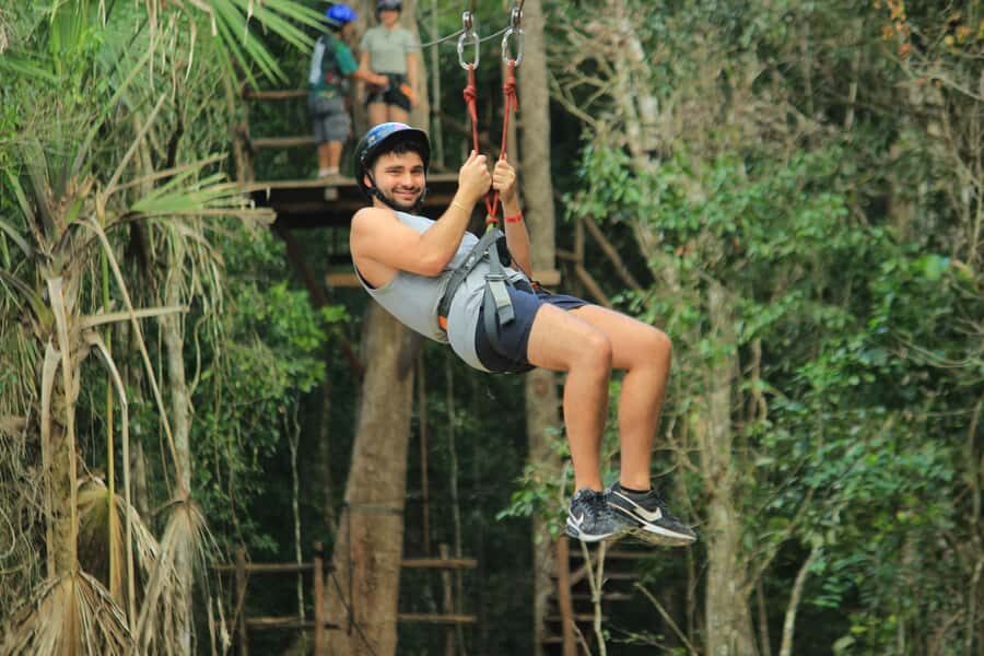 Cancún: ATV, Zipline, and Cenote Adventure with Lunch - Zipline Circuit Over the Trees: The Best Calm-Then-Fear Moment
