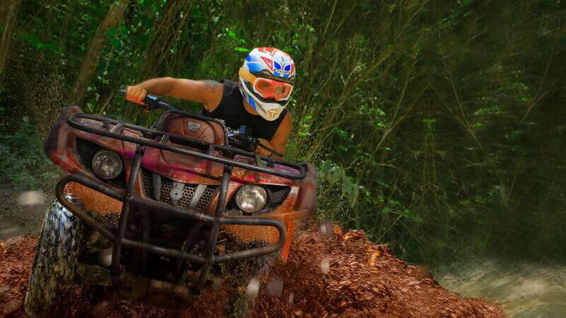Cancun: ATV, Ziplines and Cenote Adventure in the Jungle - ATV Trails in the Jungle: Mud, Controls, and Beginner Support