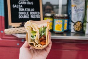 Cancun Authentic Taco Tour - Meeting at Jardín del Arte Cancun Orquídeas (and getting there)