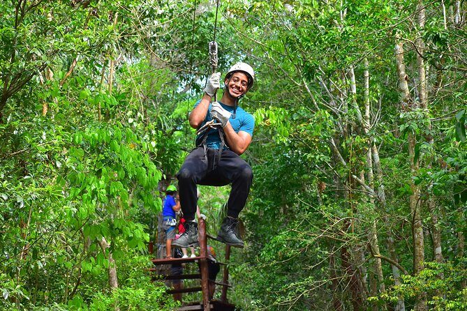 Cancun Best ATV Tour, Ziplines and Cenote Swim with Lunch - A Jungle Day in Cancun: ATVs, Zip Lines, and a Cenote Swim