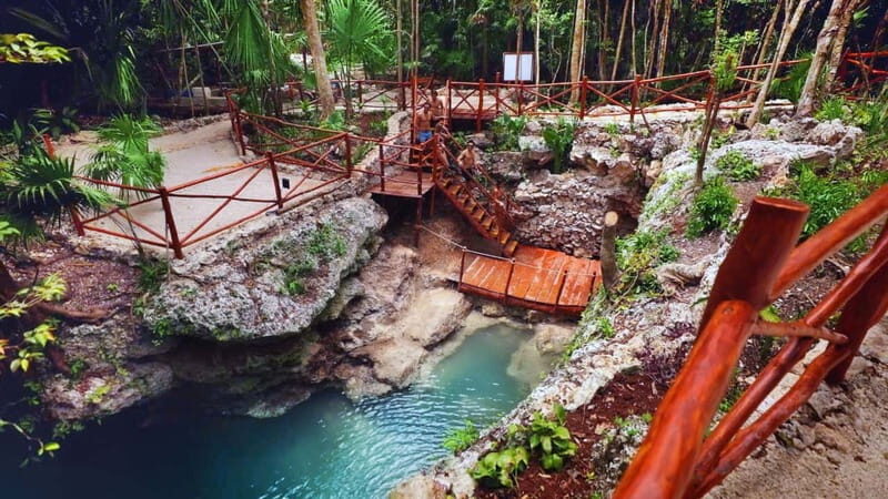 Cancún: Cenotes Adventure with Tequila Tasting & Mayan Snack - Extreme Adventure Cancun: zipline, jumping platform, and safety basics