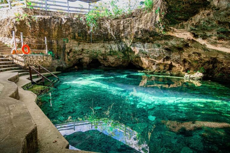 Cancun: Cenotes El Retoño entrance with transportation, lunch, and guided tour. - Getting Oriented at El Retoño (Safety + What You’re About to See)