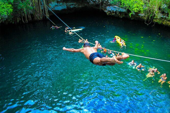 Cancun Combo Tour: ATV and Zip- lines with Cenote Swim - ATV track on a Polaris Trail Boss 330: your first adrenaline hit