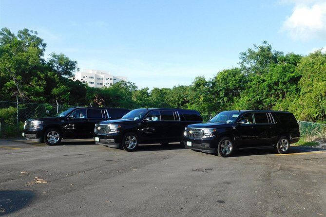 Cancun Deluxe SUV Private Roundtrip Transportation - Group size, kids, and pets
